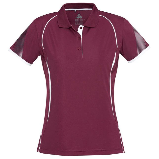 Biz Collection Razor Polo Womens (P405LS) - Image 7
