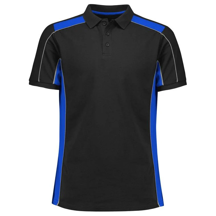 Biz Collection Unisex Grid Short Sleeve Polo (P413US) - Image 11