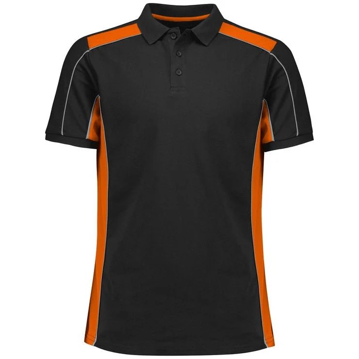 Biz Collection Unisex Grid Short Sleeve Polo (P413US) - Image 3