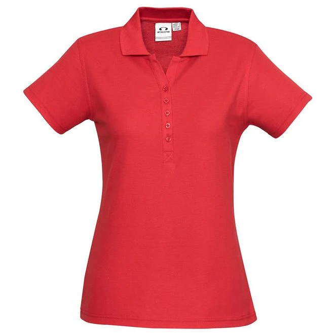 Biz Collection Womens Crew Polo (P400LS) - Image 10