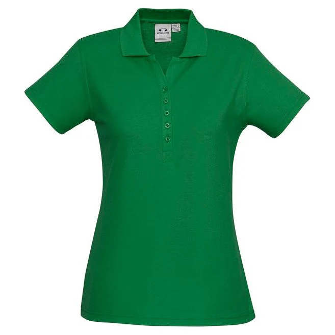 Biz Collection Womens Crew Polo (P400LS) - Image 6