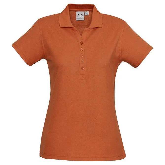 Biz Collection Womens Crew Polo (P400LS) - Image 8