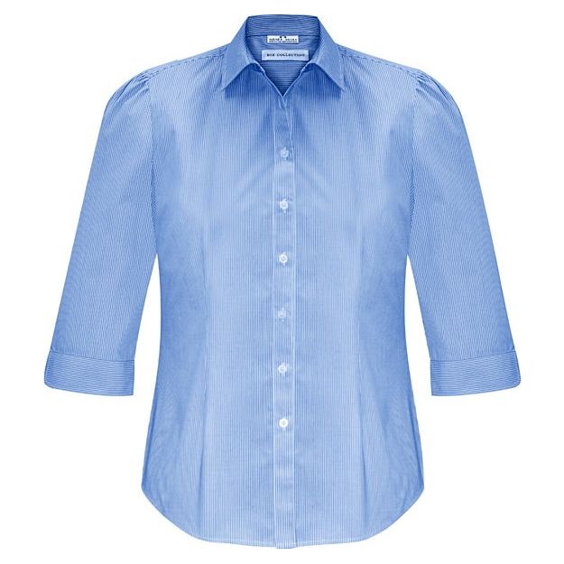 Biz Collection Womens Euro 3/4 Sleeve Shirt (S812LT)