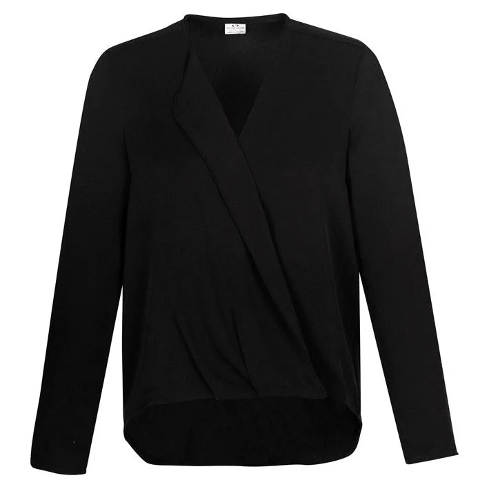 Biz Collection Womens Hi-Lo Blouse (S014LL) (Clearance)