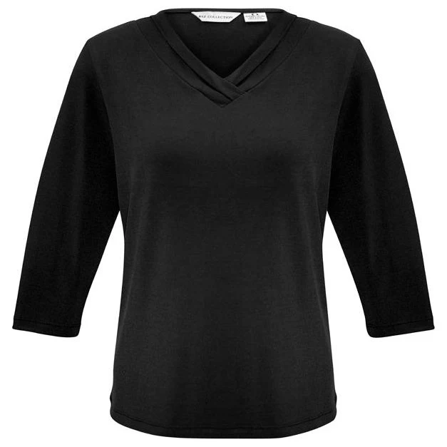 Biz Collection Womens Lana 3/4 Sleeve Top (K819LT)