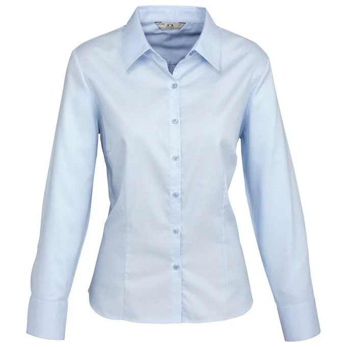 Biz Collection Womens Luxe Long Sleeve Shirt (S118LL)