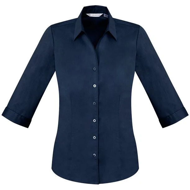 Biz Collection Womens Monaco 3/4 Sleeve Shirt (S770LT) - Image 5
