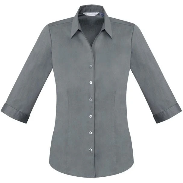 Biz Collection Womens Monaco 3/4 Sleeve Shirt (S770LT) - Image 7
