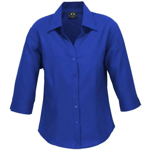 Biz Collection Womens Plain Oasis 3/4 Sleeve Shirt (LB3600)