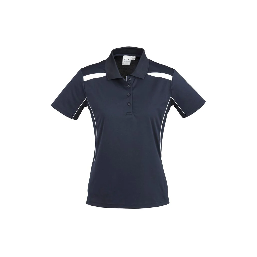Biz Collection Womens United Short Sleeve Polo (P244LS) - Image 3
