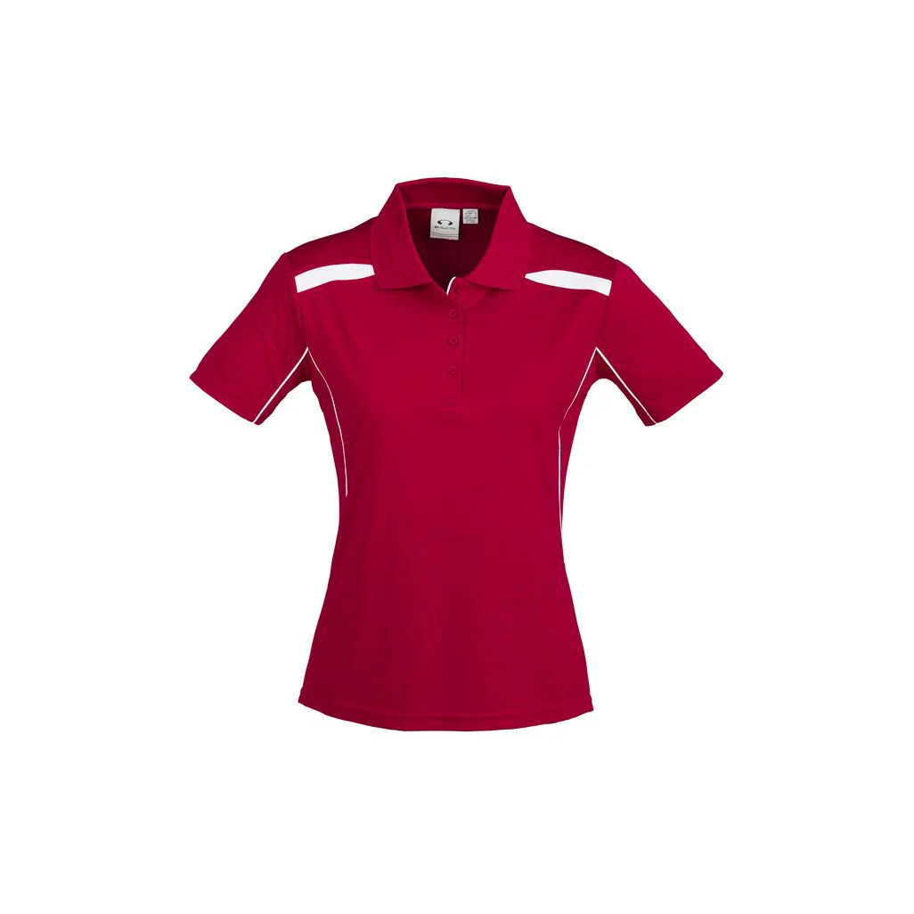 Biz Collection Womens United Short Sleeve Polo (P244LS) - Image 7