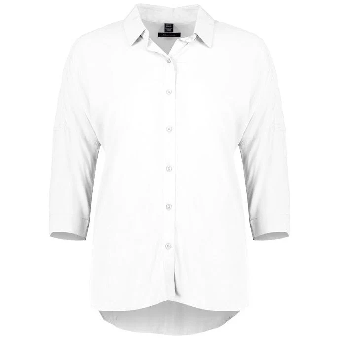 Biz Corporates Dahlia Womens 3/4 Sleeve Blouse (RB366LT) - Image 7