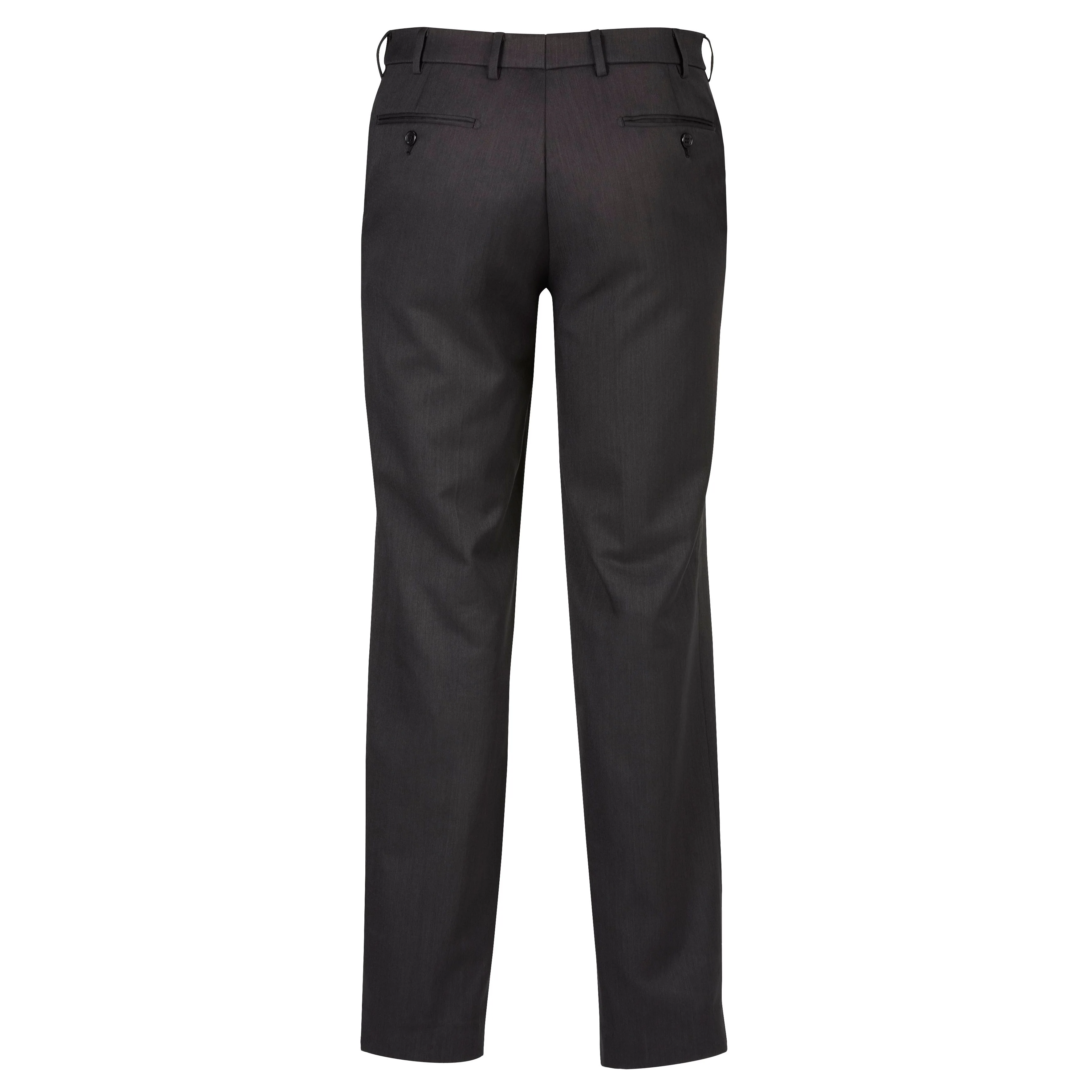 Biz Corporates Mens Flat Front Pant (70112) (Clearance) - Image 2