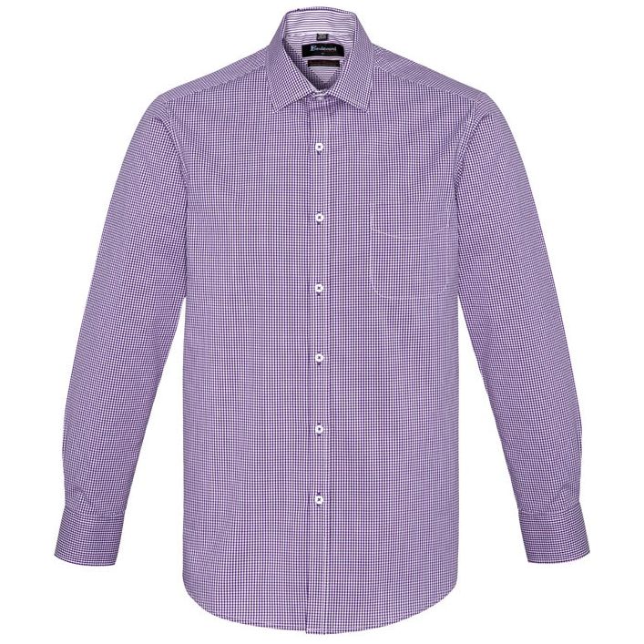 Biz Corporates Mens Newport Long Sleeve Shirt (42520)