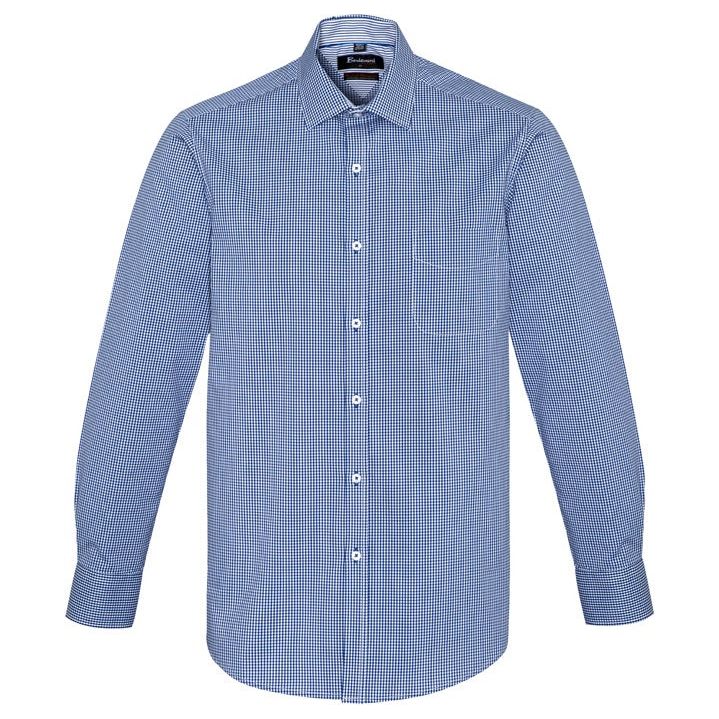 Biz Corporates Mens Newport Long Sleeve Shirt (42520) - Image 3