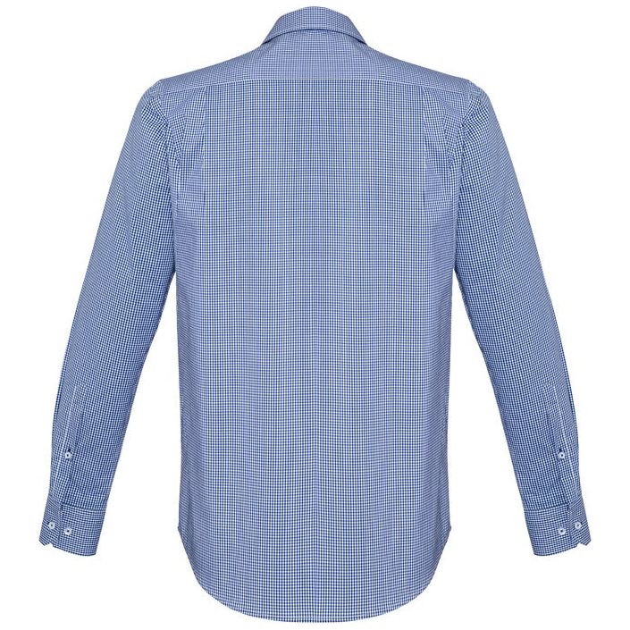 Biz Corporates Mens Newport Long Sleeve Shirt (42520) - Image 4