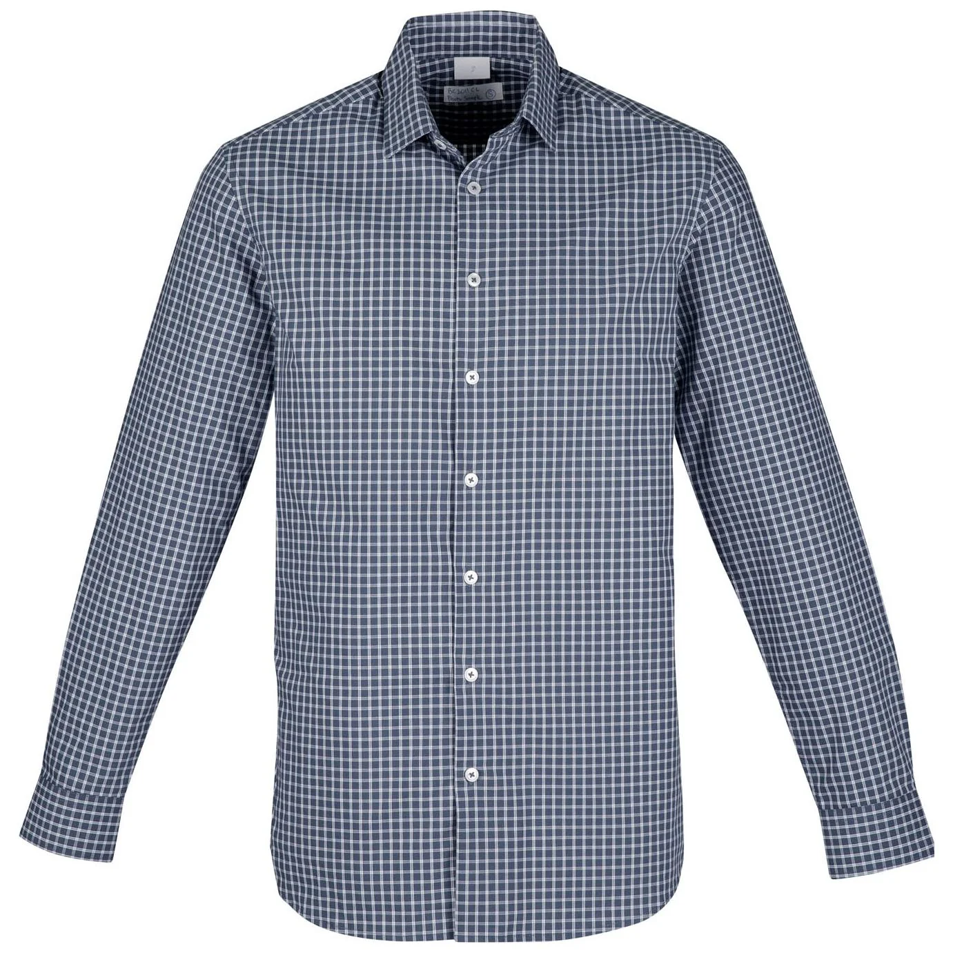 Biz Corporates Mens Noah L/S Shirt (RS070ML) - Image 3