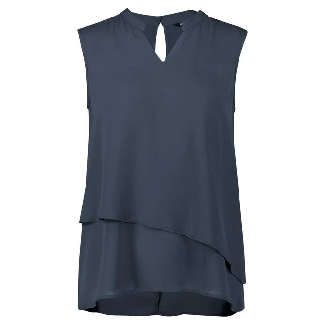 Biz Corporates Seville Womens Sleeveless Layered Blouse (RB260LN) - Image 7