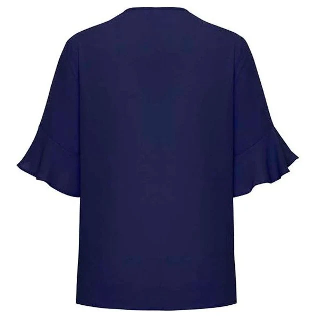 Biz Corporates Womens Aria Fluted Sleeve Blouse (RB966LS) - Image 6