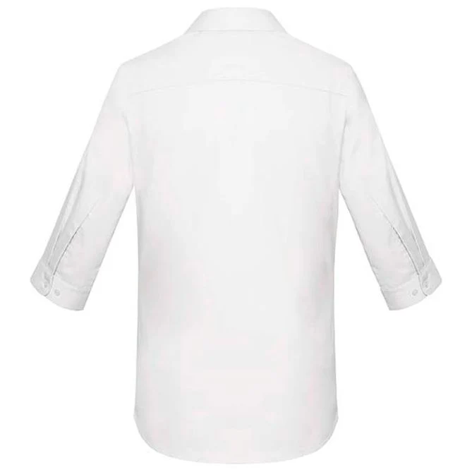 Biz Corporates Womens Charlie 3/4 Shirt (RS968LT) - Image 8