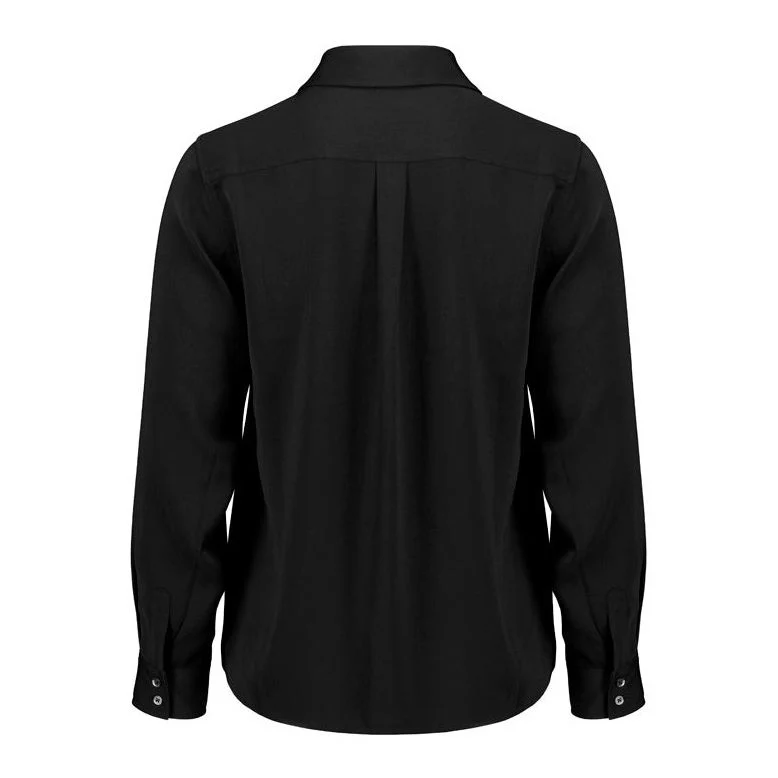 Biz Corporates Womens Evelyn Long Sleeve Shirt (RU570LL) - Image 2