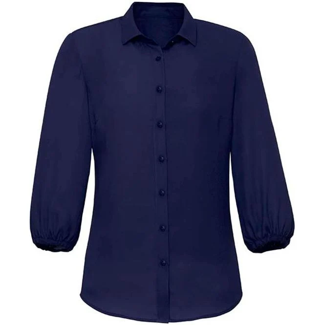 Biz Corporates Womens Lucy 3/4 Sleeve Blouse (RB965LT)
