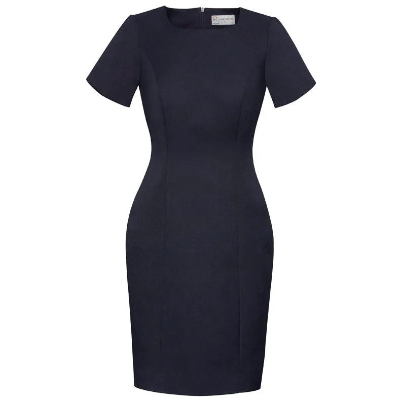 Biz Corporates Womens Short Sleeve Dress (30112)