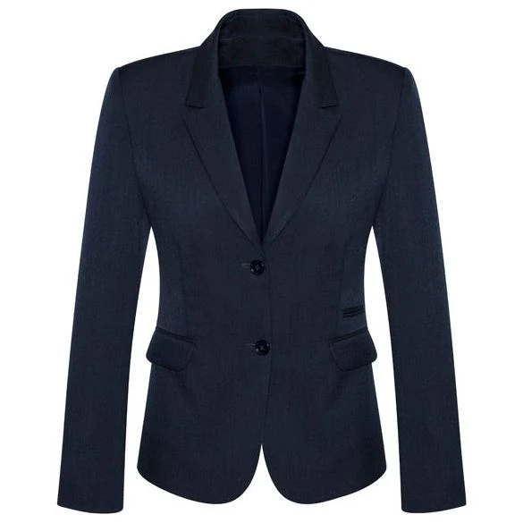 Biz Corporates Womens 2 Button Mid Length Jacket (64019)