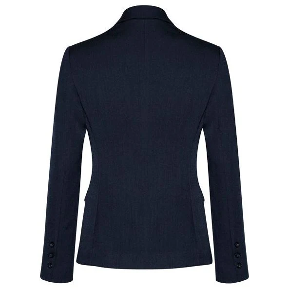 Biz Corporates Womens 2 Button Mid Length Jacket (64019) - Image 2