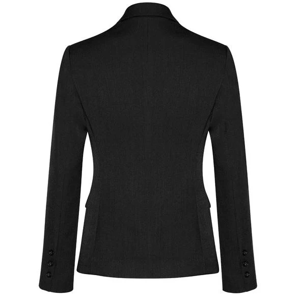 Biz Corporates Womens 2 Button Mid Length Jacket (64019) - Image 6