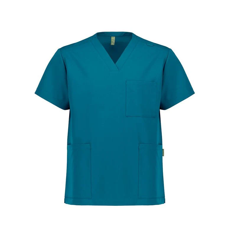 Bizcare Unisex Pulse V-Neck Scrub Top (CU544US) - Image 2