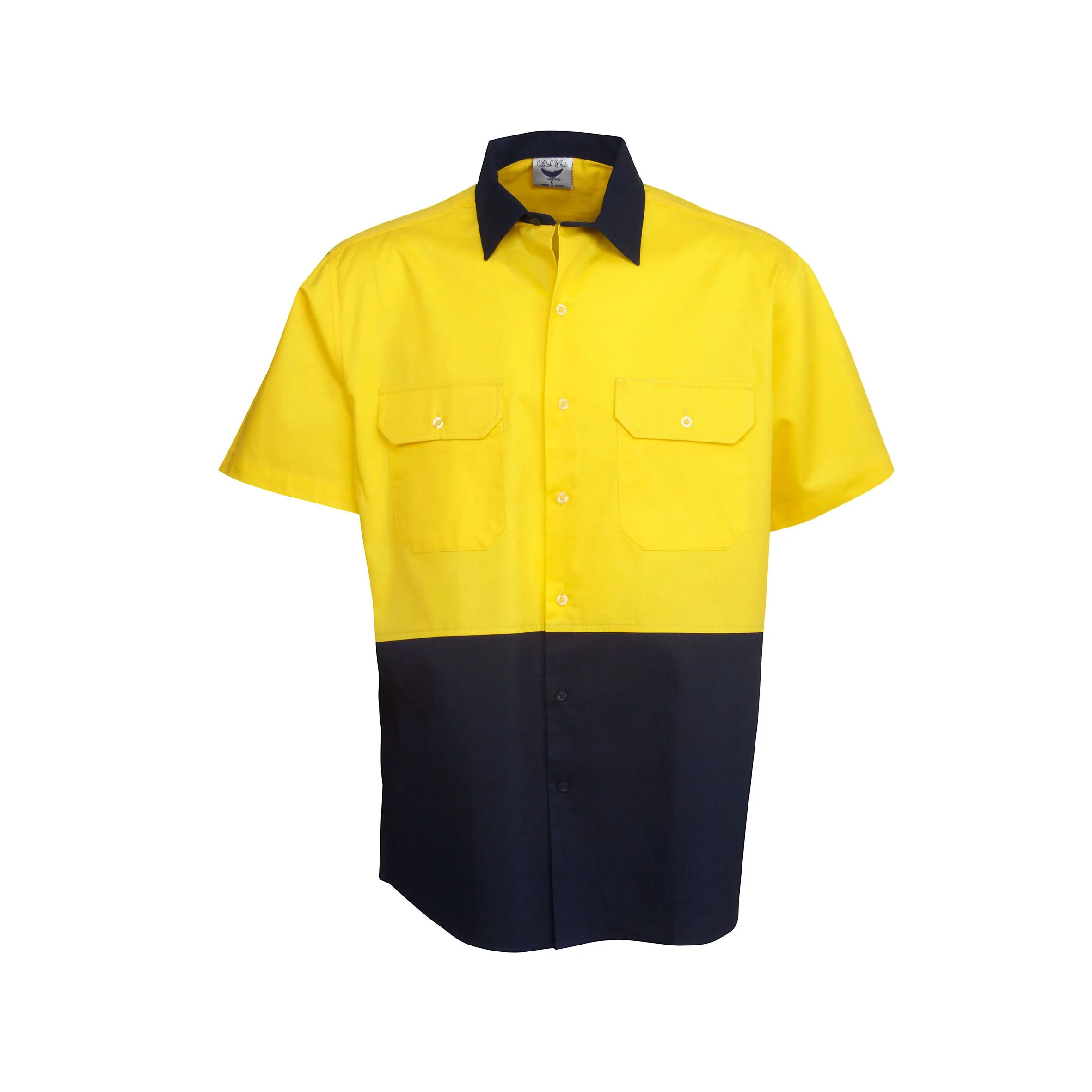 Bluewhale Hi Vis Cotton Drill Shirt (C84) - Image 2