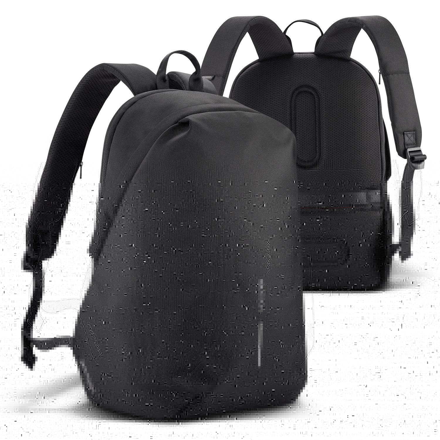 Trends Bobby Soft Backpack (Carton of 5pcs) (120257) - Image 3