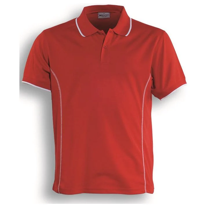Bocini Stitch Feature Essentials-Mens Short Sleeve Polo (CP0910) - Image 16