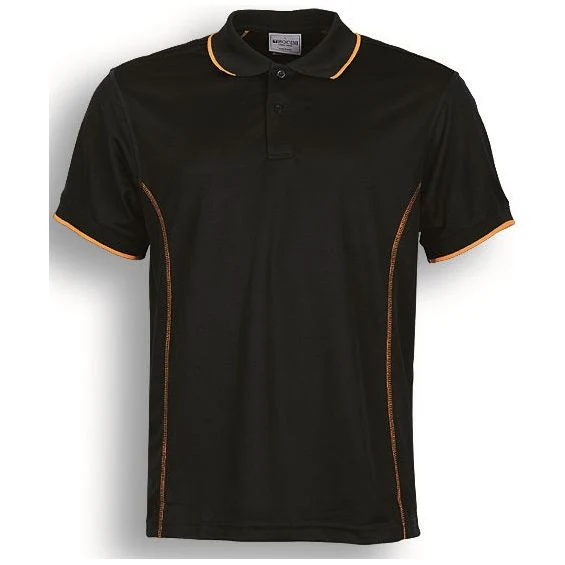 Bocini Stitch Feature Essentials-Mens Short Sleeve Polo (CP0910) - Image 2