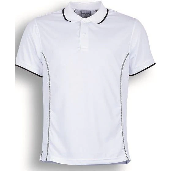 Bocini Stitch Feature Essentials-Mens Short Sleeve Polo (CP0910) - Image 21
