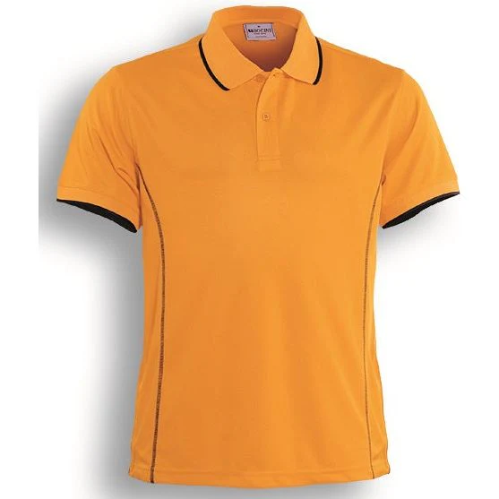 Bocini Stitch Feature Essentials-Mens Short Sleeve Polo (CP0910) - Image 8