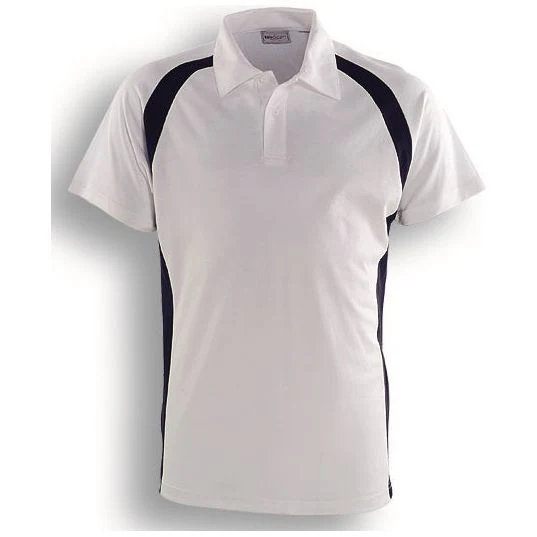 Bocini Team Essentials-Mens Short Sleeve Contrast Panel Polo (CP0919) - Image 15