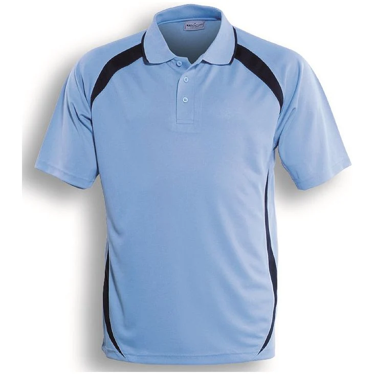Bocini Unisex Adults Contrast Contour Polo (CP1072) - Image 7
