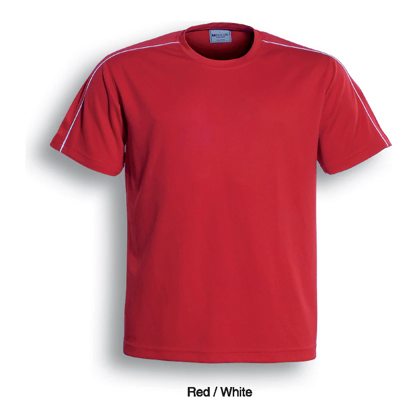 Bocini Unisex Adults Round Neck Breezeway Tee Shirt (CT0694)