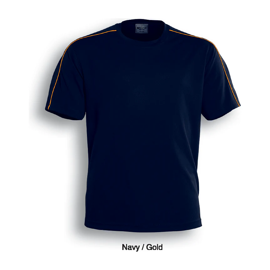 Bocini Unisex Adults Round Neck Breezeway Tee Shirt (CT0694) - Image 4