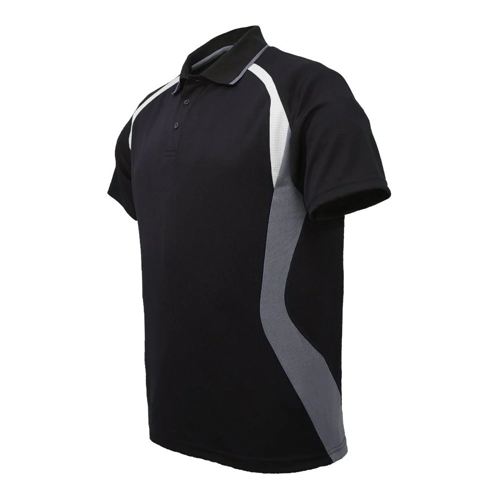Bocini Unisex Adults Sports Panel Polo (CP1528) - Image 2