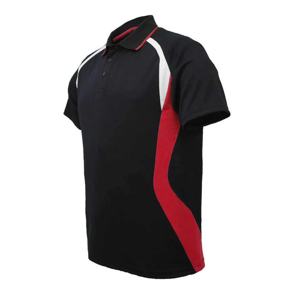 Bocini Unisex Adults Sports Panel Polo (CP1528) - Image 3