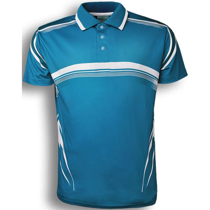 Bocini Unisex Adults Sublimated Gradated Polo (CP1447) - Image 2