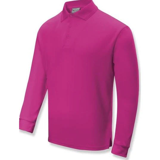 Bocini Unisex Adults Sun Smart Long Sleeve Polo (CP1632) - Image 8