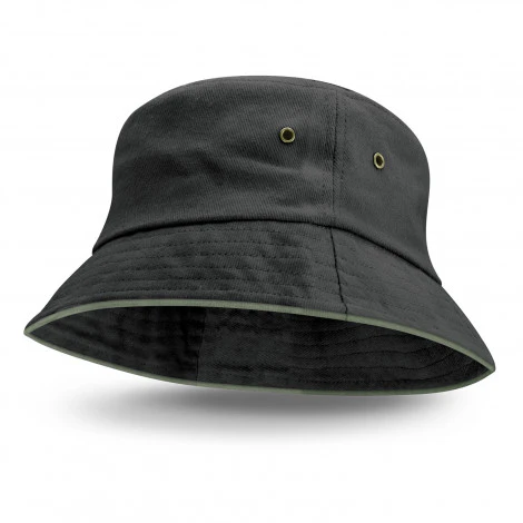Bondi Bucket Hat - Coloured Sandwich Trim - Pack of 25 (115741) - Image 2