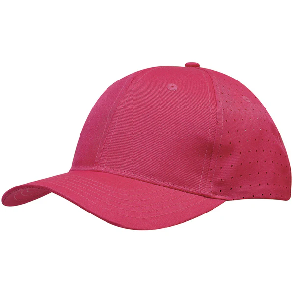 Breathable Poly Twill Cap With Circle Perforations - Pack of 25 (3975) - Image 13