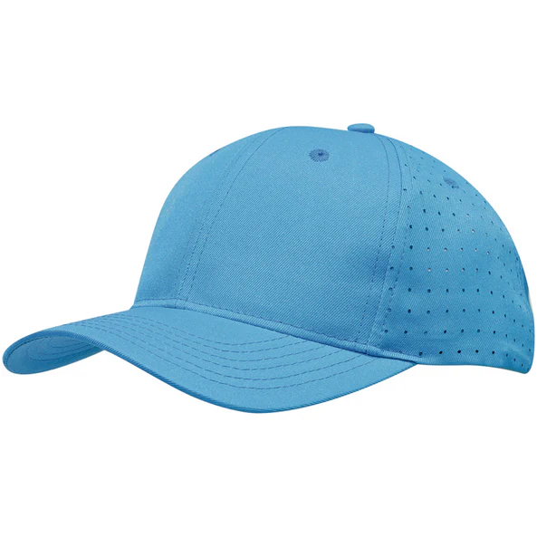 Breathable Poly Twill Cap With Circle Perforations - Pack of 25 (3975) - Image 7