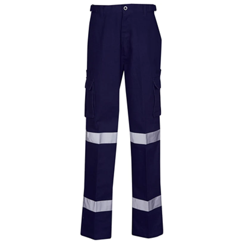Cargo Pants With Double Hoop Reflective Tape (W93) - Image 2