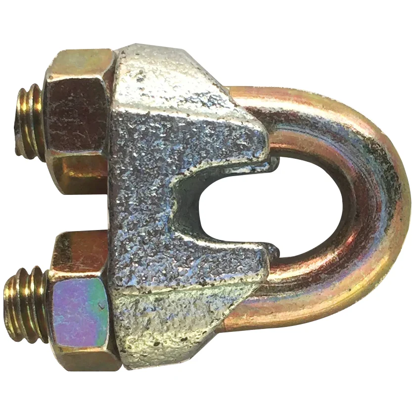 Commercial Wire Rope Grip 10mm Zinc 3/8" (Carton of 250) (WF0110)